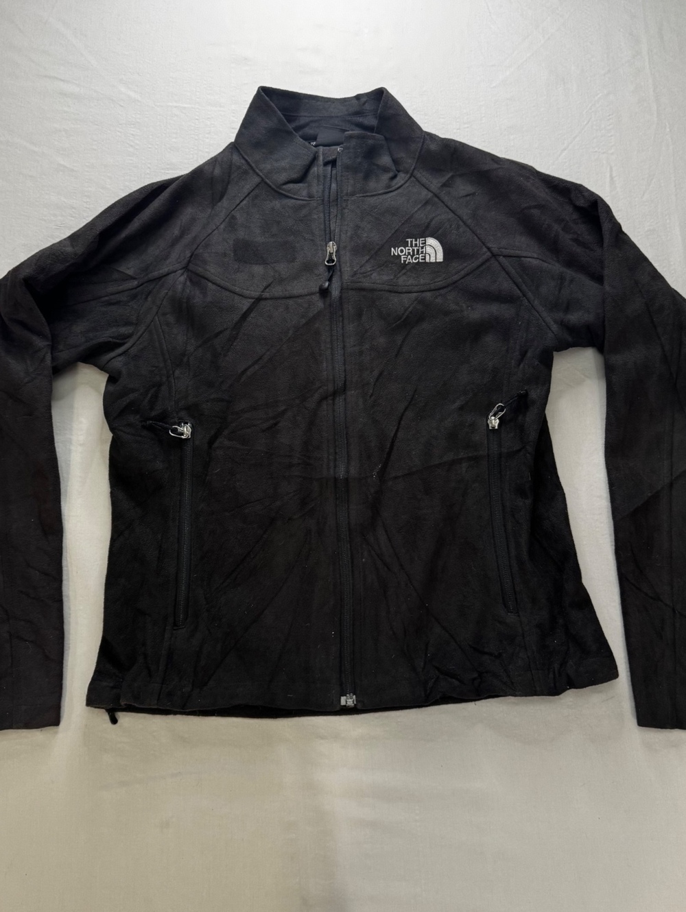 The North Face WindWall Fleece Jacket Women’s Medium Black Full Zip Gorpcore